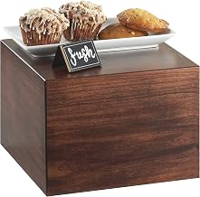 Mid-Century Collection – Square Riser – 12W x 12D x 9H – Walnut