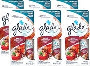 Glade Sense and Spray Air Refresher Refill, Apple Cinnamon, .43 Ounce Pack of 6