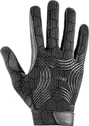 Uvex ceravent Horse Riding Gloves, Extremely Durable, Breathable & Touchscreen Capable Equestrian Gloves with Premium Grip for Women & Men, Black