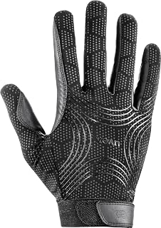 Uvex ceravent Horse Riding Gloves, Extremely Durable, Breathable & Touchscreen Capable Equestrian Gloves with Premium Grip for Women & Men, Black