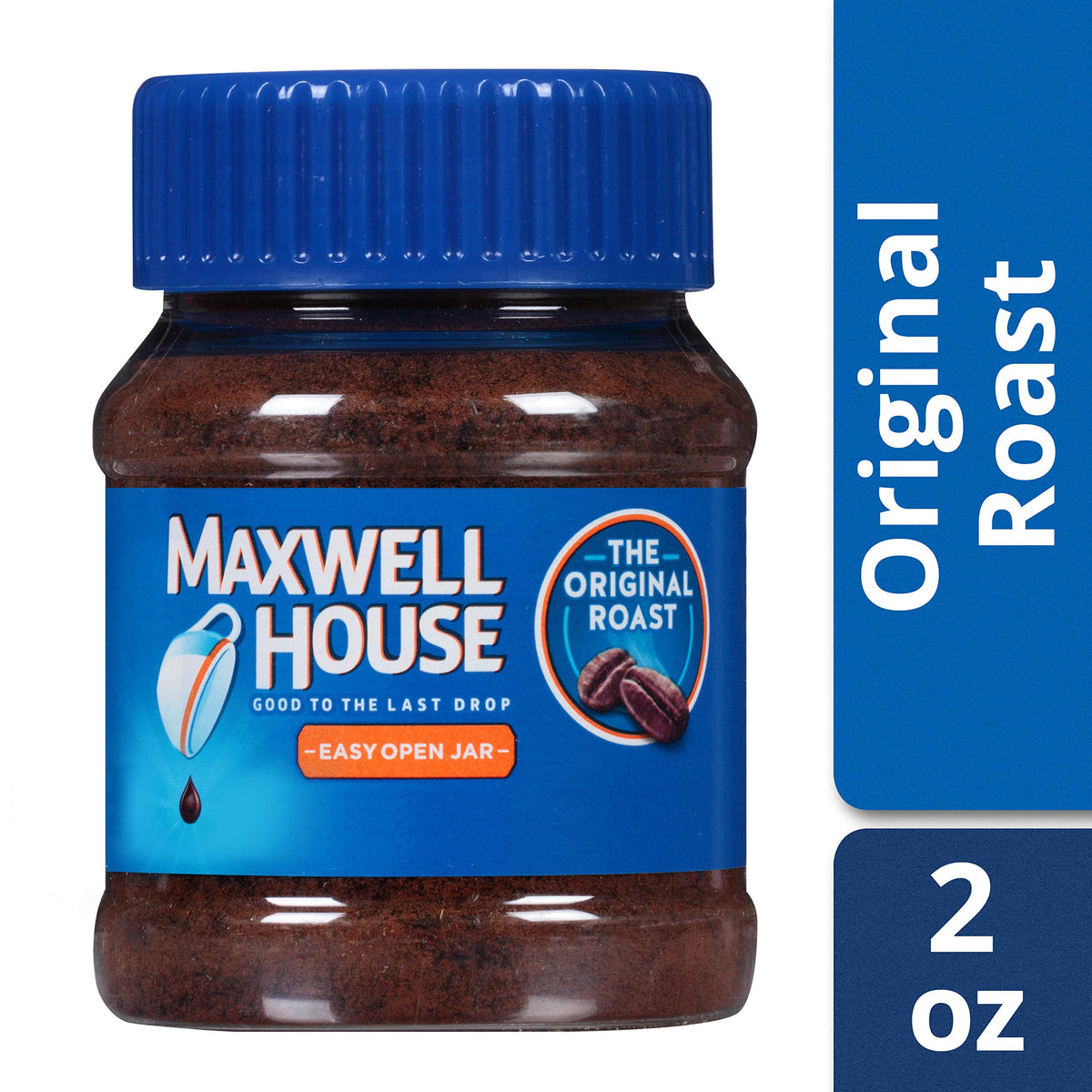 Original Medium Roast Instant Coffee (2 oz Jar) by MAXWELL HOUSE – 2 Ounce (Pack of 1), Model 043000794005