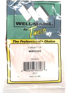 By Tweco 11 Series Contact Tip Pk= 25 Tips (11-23 - .023")