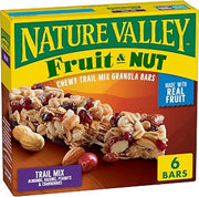 Nature Valley Trail Mix Chewy Fruit & Nut Granola Bar, 6 ct, 7.4 oz