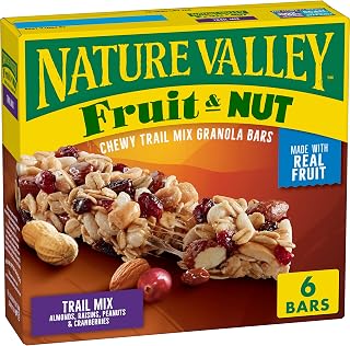 Nature Valley Trail Mix Chewy Fruit & Nut Granola Bar, 6 ct, 7.4 oz