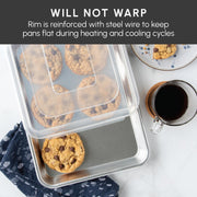 Nordic Ware 9x13 and Quarter Sheet 3-Piece Set / Aluminized Steel / 1 Bakeware Sets