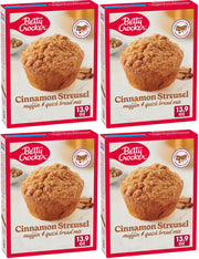 Betty Crocker Cinnamon Streusel / 13.9 Ounce (Pack of 4) / 1 Muffins & Quickbreads