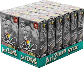 Arizona tea, Arnold Palmer Mix Stix, Half Iced Tea & Half Lemonade, 10 stix, 1.2 Oz (Pack of 12)