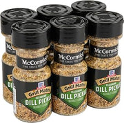 McCormick Grill Mates Dill Pickle Seasoning, 2.75 oz (Pack of 6)