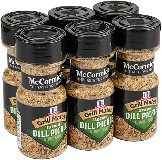 McCormick Grill Mates Dill Pickle Seasoning, 2.75 oz (Pack of 6)