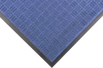 Notrax 167 Portrait™ Rubber-Backed Entrance Mat, for Home or Office 2' X 3' Slate Blue