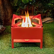 Heavy-Duty Outdoor Propane Burner Cooking - 65,000 BTU with Hose and Regulator - for Beach, Patio, Garden, Backyard BBQ, Grill, Camping Adventure