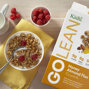 GO, Breakfast Cereal, Honey Almond Flax Crunch, Excellent Source of Fiber, 14oz Box by Kashi – 14 Ounce (Pack of 1), Model 1862770337, 70337, KSH-70339