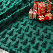 Remagr Christmas Tree Throw, 50 x 60 Inches, Green