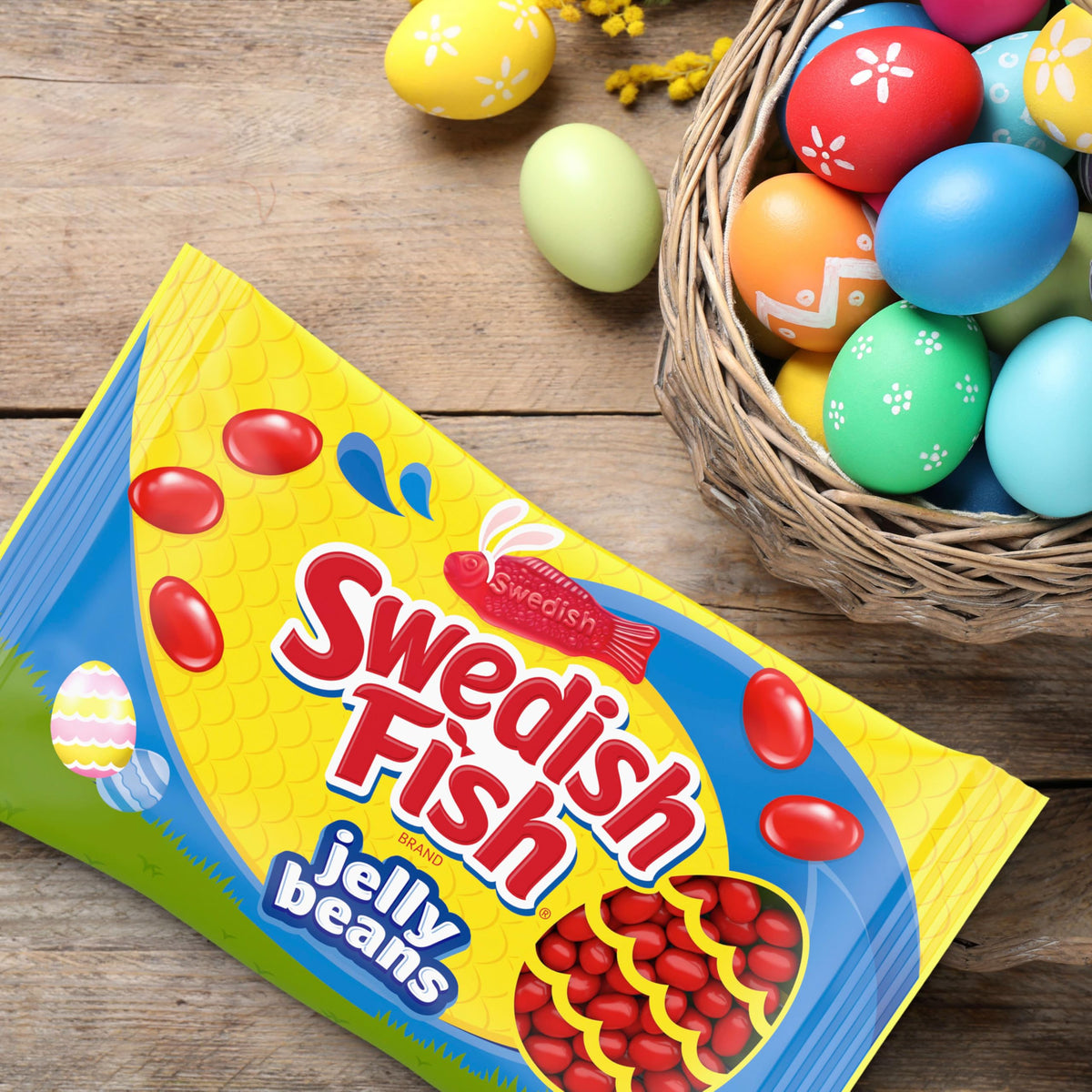 Jelly Beans Easter Candy, 10 Ounce by Swedish Fish – 10 Ounce (Pack of 1)