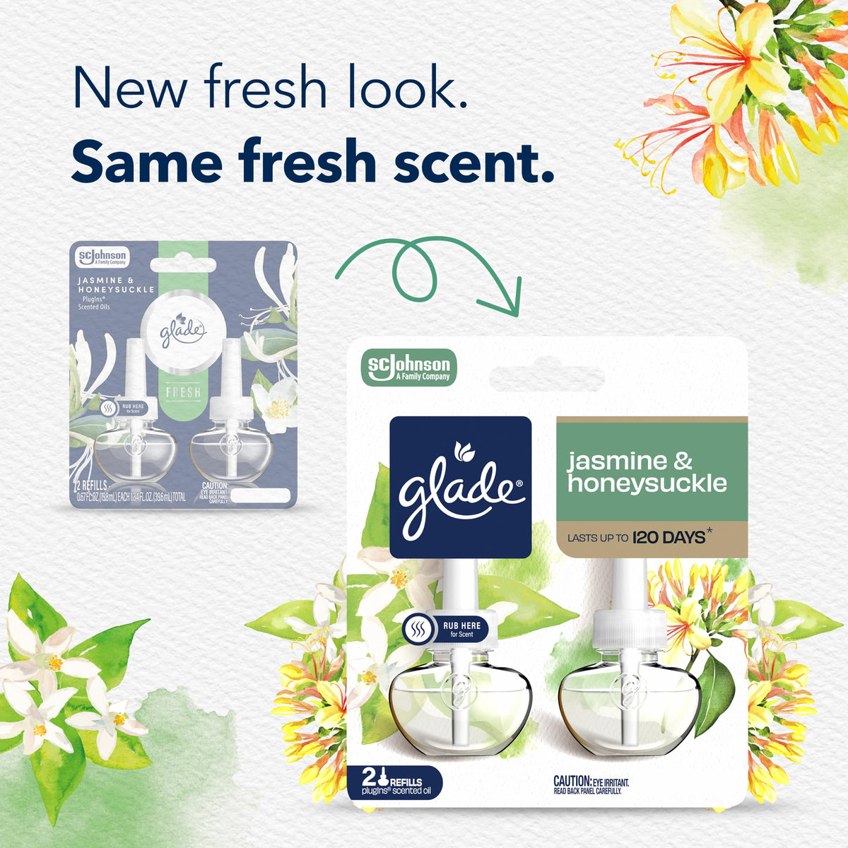 PlugIns Air Freshener Refills by Glade – 3.35 Fl Oz (Pack of 1), Blue, Model 376349