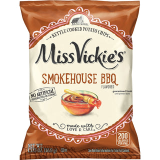 Flavored Potato Chips by Miss Vickie's – 1.38 Ounce (Pack of 28), Pack of 28