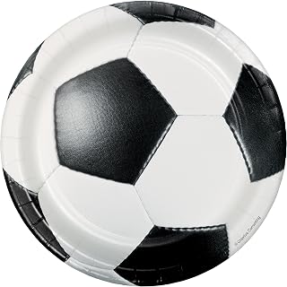Creative Converting Soccer Dessert Plates, 24 ct