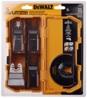 20V Max XR Oscillating Multi-Tool Bundle with 5 Piece Oscillating Tool Blades Kit by DEWALT – Silver, Pack of 5, Model DCS356B