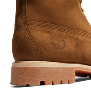 Men's Premium 6 Inch Waterproof Boot by Timberland – 10, Leather, Dark Wheat Nubuck