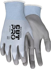 MCR Safety 92718PUXL Cut Pro 18 Gauge HyperMax Work Glove, Cut Protection Glove, Polyurethane Coated Palm & Fingertips, X-Large
