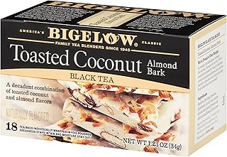 Bigelow Tea Bigelow Toasted Coconut Almond Bark 36 Tea Bags (2 boxes of 18)