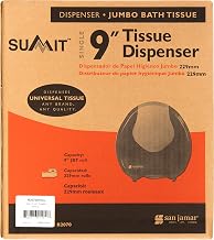 San Jamar R2070WHCL Summit Bath Tissue Dispenser
