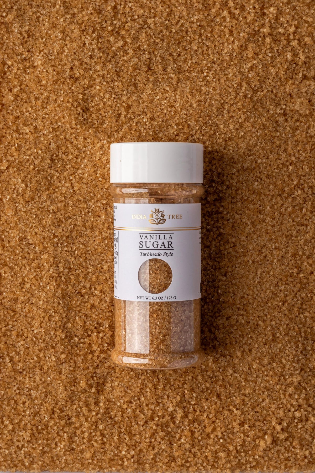 Sugar Vanilla by India Tree – 6.3 Ounce (Pack of 1), Vanilla