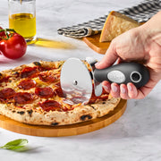 Comfort Prep Collection Pizza Cutter by Cuisinart – Pizza Cutter, Stainless Steel, Black, Model CTG-32-PC