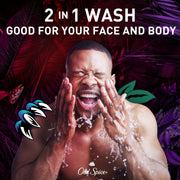 Cleansing Body Wash for Men by Old Spice – 33.4 Fl Oz (Pack of 1), Red, Model 20144687