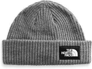 The North Face Salty Dog Lined Beanie, TNF Medium Grey Heather, One Size Short