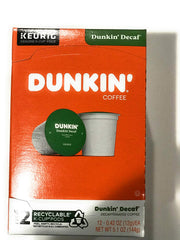Dunkin' Decaf / 12 Count (Pack of 1) / Coffee Single-Serve Capsules & Pods