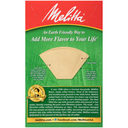 #2 Cone Coffee Filters by Melitta – 80 Count (Pack of 1), Paper, Model 0055437631174