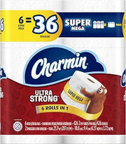 Charmin Ultra Strong Bathroom Tissue - 6 Jumbo Rolls