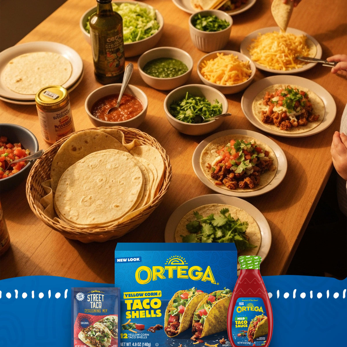 Ortega Hard & Soft / 16 Count / 1 Tortilla