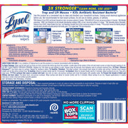 Disinfectant Wipes by Lysol – 80 Count (Pack of 6), Bamboo, White, Pack of 6, Model 97181CT