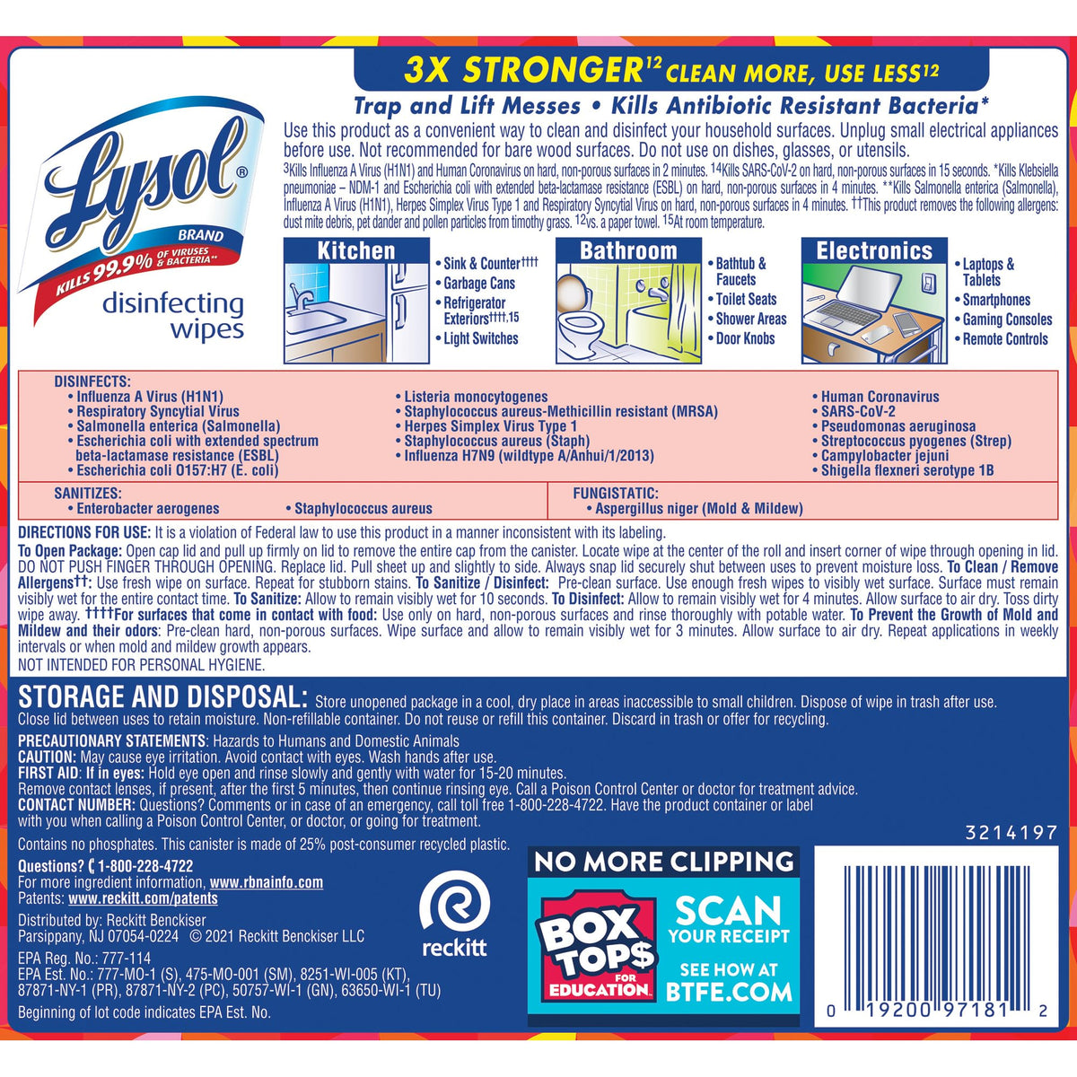 Lysol 35 Count (Pack of 1) / 1 Pack / 1 Disinfectant Wipes