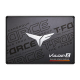 T-Force Vulcan Z 1TB SLC Cache 3D NAND TLC 2.5 Inch SATA III Internal Solid State Drive SSD by TEAMGROUP – 1TB, 1 TB, NAND flash memory, Multicolor, Model T253TZ001T0C101