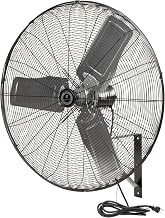 TPI Corporation Single Phase Wall Mount Commercial Circulator – 30" Diameter, 120 Volt Exhaust Fan – Ventilation Fans. Commercial Extractor Fans