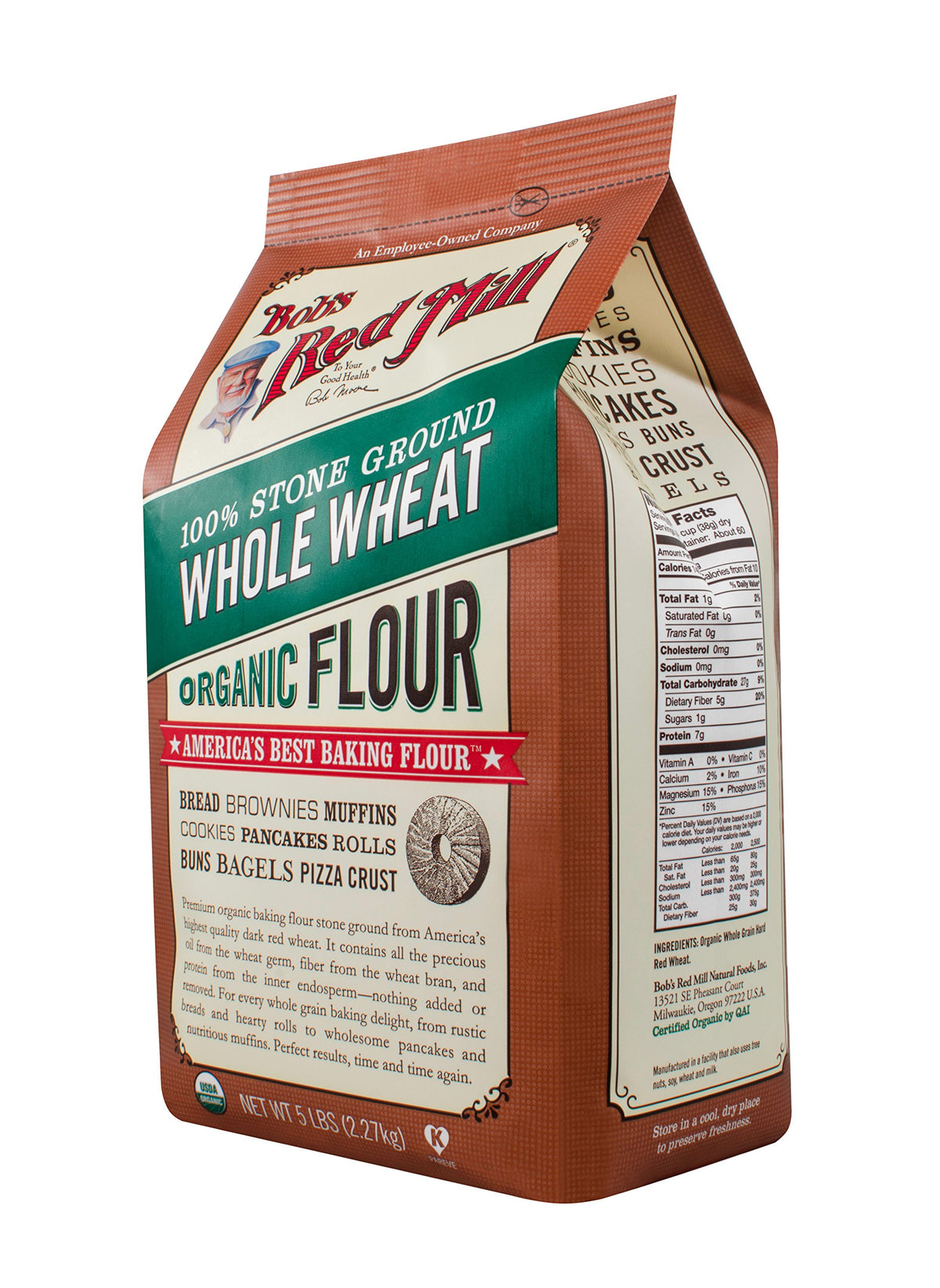 Bob's Red Mill 80 Ounce (Pack of 4) / 4 Wheat Flours & Meals