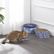 THE LICKER STORE Blue/White / 12" / Modern Scratching Pads