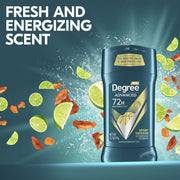 Advanced Antiperspirant Deodorant Sport Defense 2.7 oz 4 Count by Degree – 2.7 Ounce (Pack of 4), Pack of 4