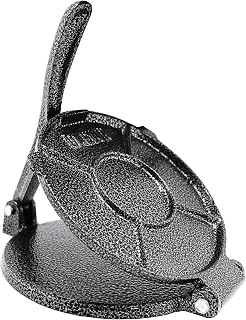 PADERNO World Cuisine Cast Iron Tortilla Press, One Size, Black