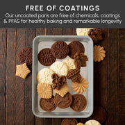 Nordic Ware Quarter Sheet 2-Pack / Aluminized Steel / 1 Baking & Cookie Sheets