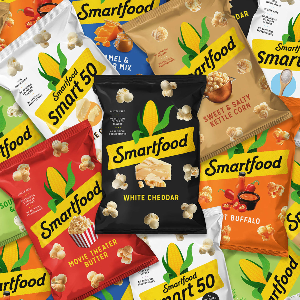 Smartfood Kettle-Corn / 0.5 Ounce (Pack of 80) / Smartfood Popped