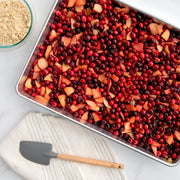 Naturals Big Batch Pan with Recipe Booklet by Nordic Ware – Extra-Large High-Sided + Recipe Booklet, Aluminum, Natural, Model 35709AMZM