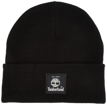 Short Watch Cap by Timberland – One Size, Acrylic, Black Os, Model T100354-001-OS