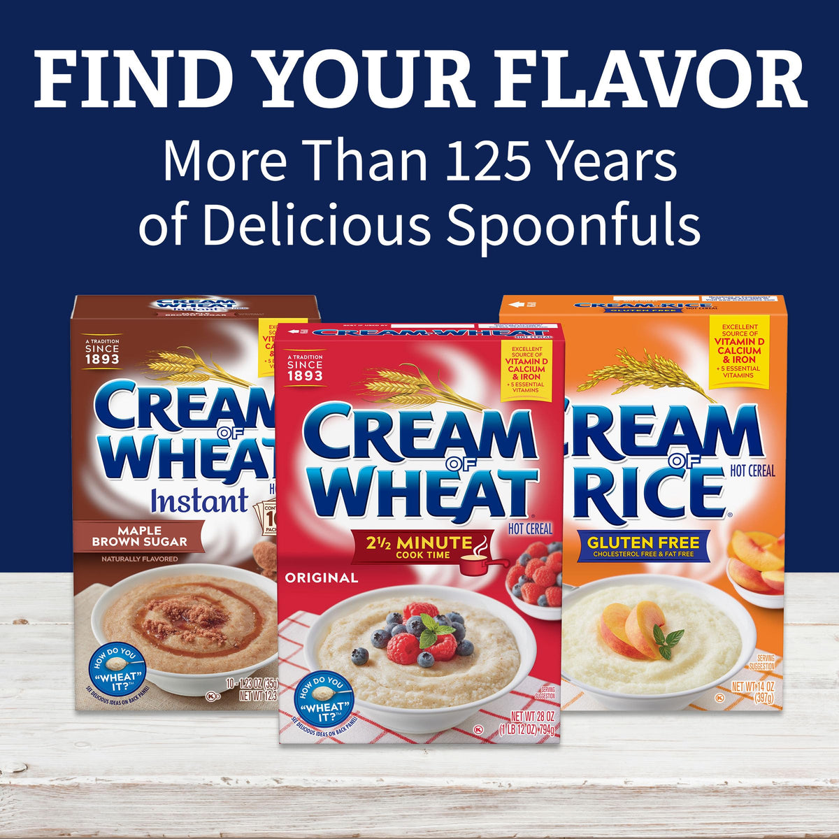 Cream of Rice Original / 1.5 Ounce (Pack of 8) / 1 Breakfast Foods
