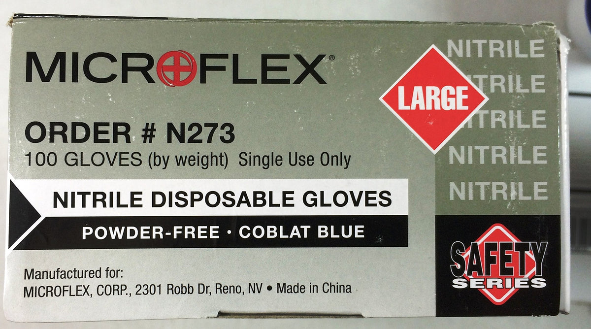 Micro Flex Gloves by Ansell – Large, Model N273