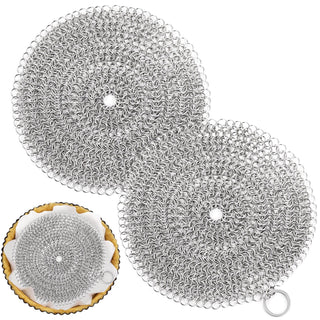Patelai Pie Weights Chain, Stainless Steel, 8 Inch, Set of 2