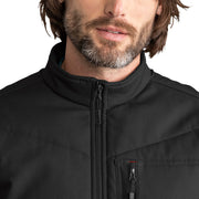 Men's Insulated Quilted Work Jacket by Red Kap – Cotton, Obsidian, Model F4CPBD RG XXL